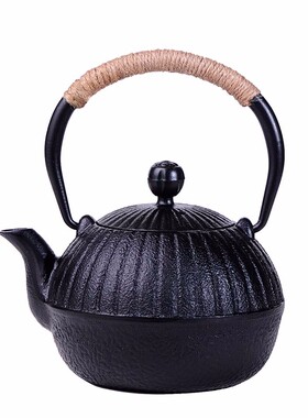 茶室样板间摆件铸铁壶茶具新中式