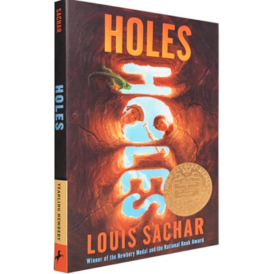 英文原版小说 Holes 别有洞天 1999年纽伯瑞金奖 原著小说 Louis Sachar 少年儿童文学故事书 获奖图书 正版进口原版书籍