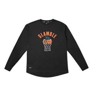SLAMBLE秋冬新款FIT美式篮球运动长袖男T恤速干透气投篮服上衣