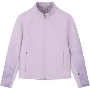 水孩儿童装女童外套热销春秋装新品大童立领运动风抑菌空气层上衣