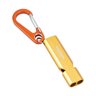 憨客户外应急求生口哨野外生存求生哨子高频救援训鸟金属搜救口哨