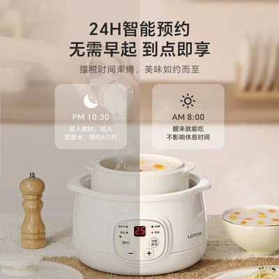 新疆包邮lotor徕多宝宝电炖锅婴儿迷你煮粥煲烫全自动电炖盅燕窝