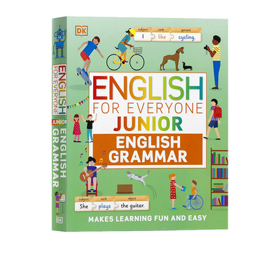 【自营】英文原版 DK English for Everyone Junior Grammar Guide DK人人学英语每日英语语法指南 初级英语自学课本教辅书籍