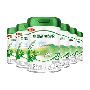 三重天然保护 伊利金领冠塞纳牧3段800g×6罐1-3岁有机婴幼儿奶粉