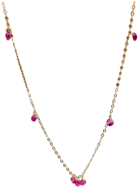 日系极细碎钻项链气质显灵动精致