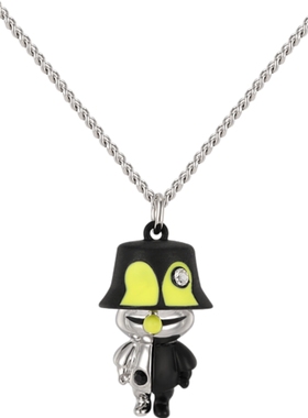 AJIDOU阿吉豆项链女时尚潮趣原创设计款人偶专柜同款颈链锁骨链