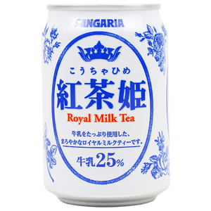 日本进口三佳利红茶姬红茶公主饮料奶茶饮料牛乳茶日式饮料罐装