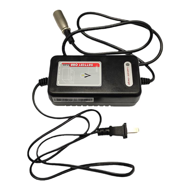 英洛华通用电动轮椅专用锂铅酸电池充电器零配件24V12 20AH代步车