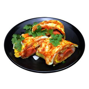 【巨实惠】东北烤冷面家庭装面饼家用面片商用面皮的酱料包邮批发