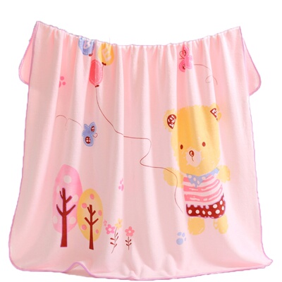 婴儿大浴巾比纯棉吸水超厚柔软新生的儿童宝宝洗澡初生卡通秋冬季