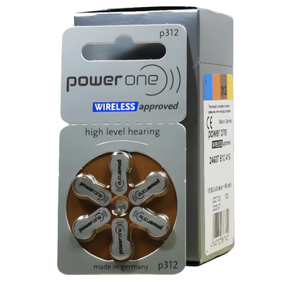 poweronep312进口助听器电池
