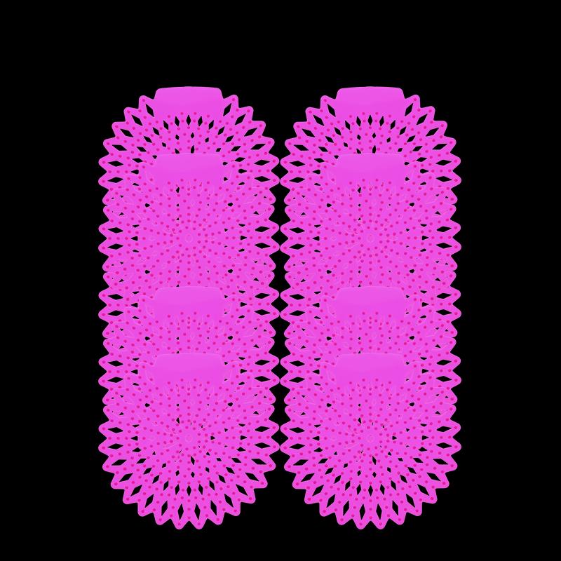 10片男士小便池过滤网防溅厕所除臭尿斗香片小便斗除臭芳香片防堵