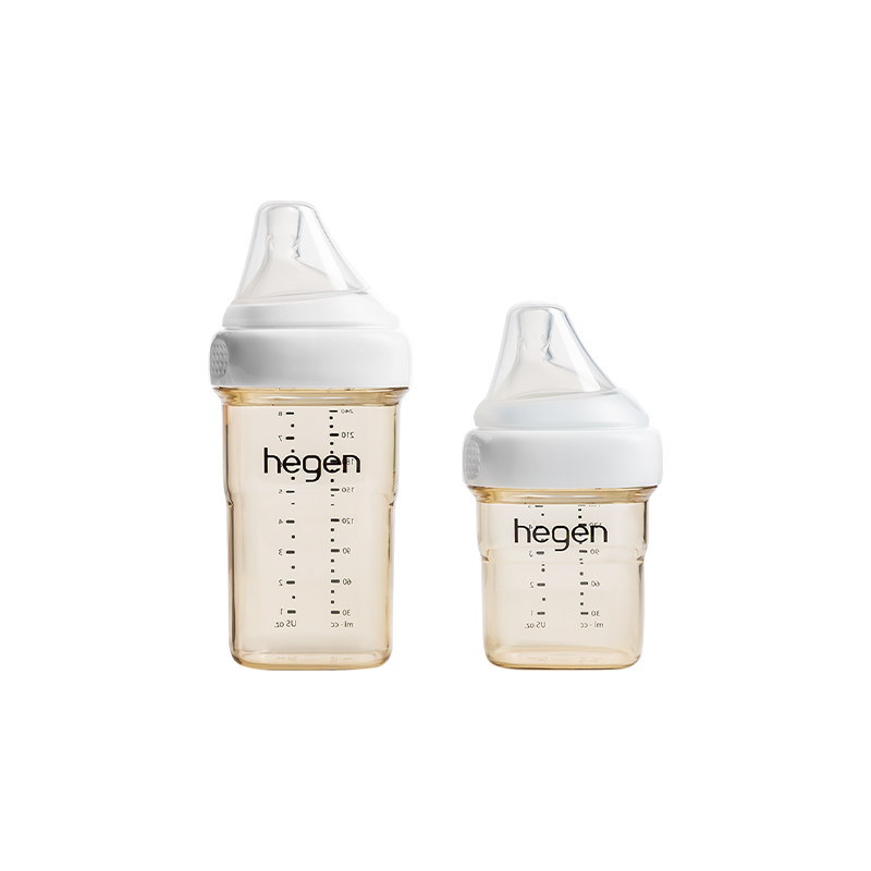 【自营】hegen海格恩150ml240ml新生儿ppsu奶瓶防胀气宽口径防呛