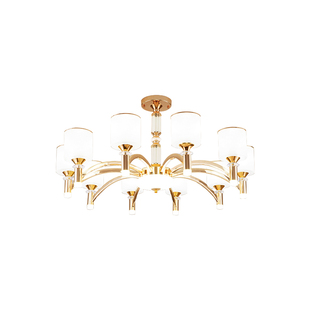 灯具现代轻奢欧式吊灯客厅灯家用卧室灯新款餐厅主灯全屋套餐组合