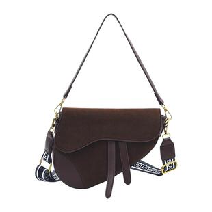 Clean Knоck复古小包包女2026新款时尚女包单肩包百搭斜挎马鞍包