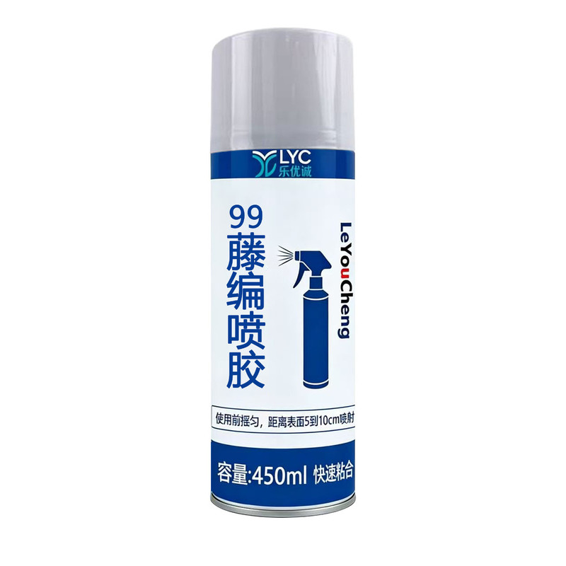 藤编玻璃专用透明高强喷胶