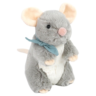 美国monami莫奈美可爱老鼠毛绒玩偶啃啃鼠公仔玩具送女孩男生礼物