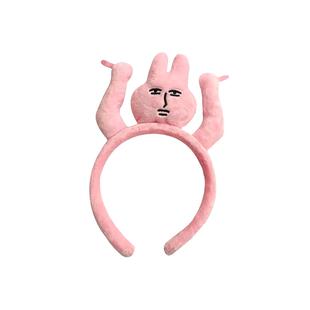 今年流行的搞怪可爱发箍女2025年新款高颅顶头箍外出百搭洗脸头饰