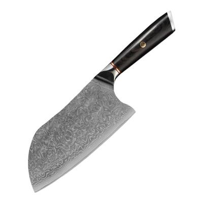 67层大马士革菜刀VG10家用厨房切片切菜切肉千层钢阳江刀具