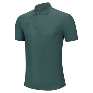 kelme卡尔美polo衫新款2025透气翻领t恤短袖男运动上衣夏旗舰正品