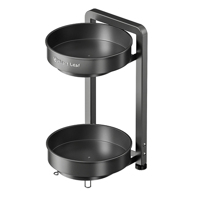 调料品置物架！360度旋转收纳架