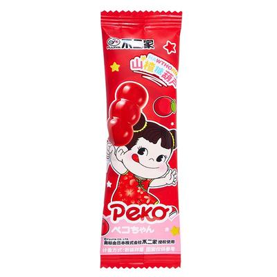 不二家山楂棒棒糖山楂糖葫芦儿童宝宝零食独立小包装幼儿园分享