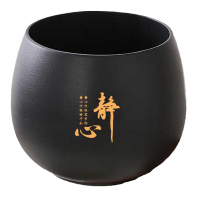 黑陶特大号茶洗茶渣缸收纳