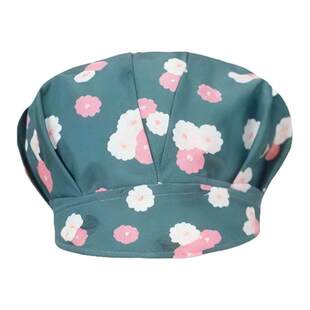 厨师帽女厨房防油烟餐饮做饭炒菜食堂家居工作帽子工厂防尘头套