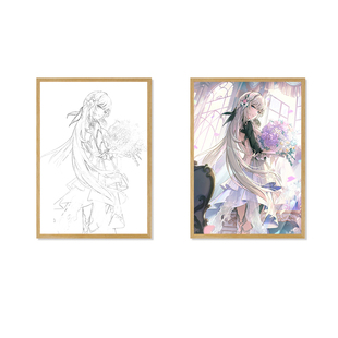 比安卡深痕镜子灯光画战双帕尼什游戏周边摆件卧室蓝牙音响小夜灯