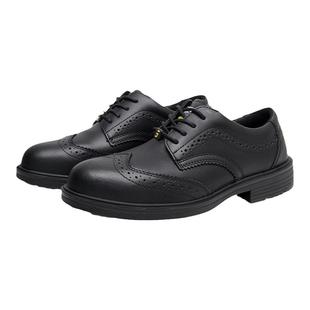 鞍琸宜劳保鞋SafetyJogger安全鞋Manager正装皮鞋牛皮防砸防刺