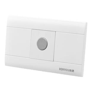 118型暗装触摸式开关面板人体感应自动延时家用楼道可控节能led灯