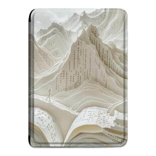 imobile电子书保护套适用掌阅light4c书本风景turbo个性ireader青春版neo山峰Light2/smart3电纸书阅读器壳潮