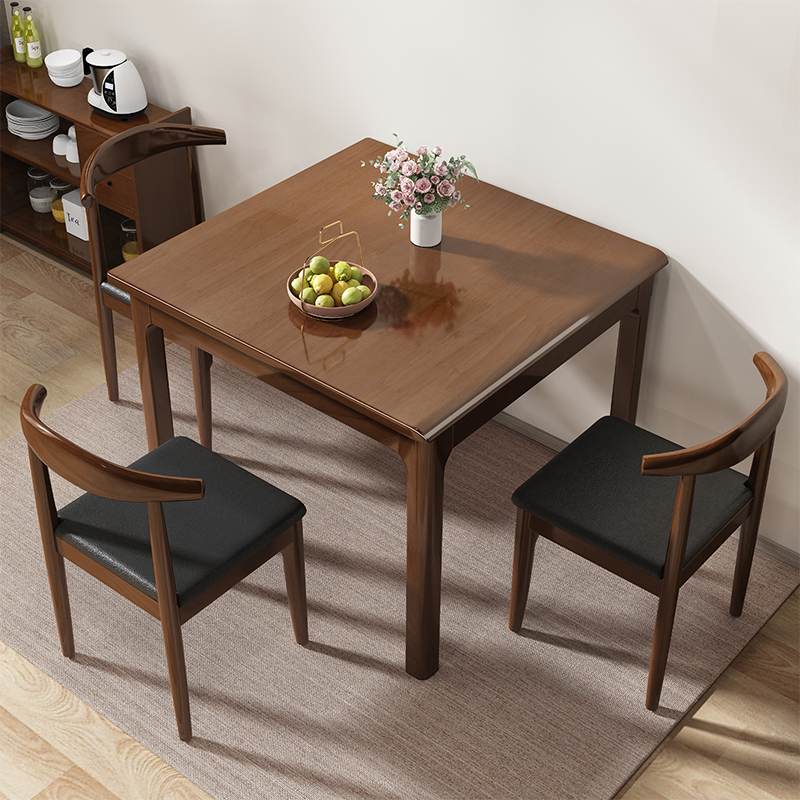 实木方桌正方形家用小户型餐桌八仙桌吃饭桌子掼蛋桌四方桌棋牌桌