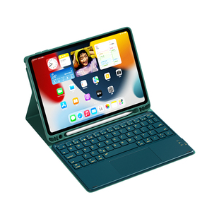 BOW2025新款ipad11代键盘保护套air7/6带触控适用苹果4带笔槽air5/4平板壳8/9代一体鼠标无线套装pro11寸10.2