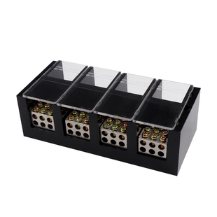 三相电分线盒大功率大电流接线盒接头380V三相四线电线连接器电机