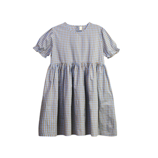 Hello Emily洋气童装新品夏季女中童千金风公主裙纯棉连衣裙子305