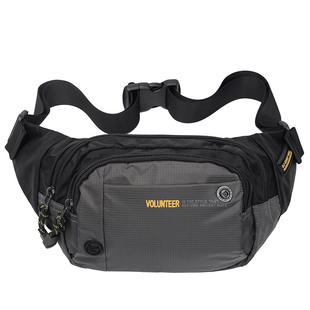 华朗迪尔男士腰包运动斜挎包轻便户外骑行包多功能防泼水小包胸包