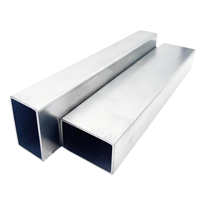 304不锈钢矩形管扁管定制切割方通支架管零切可激光加工打孔定做