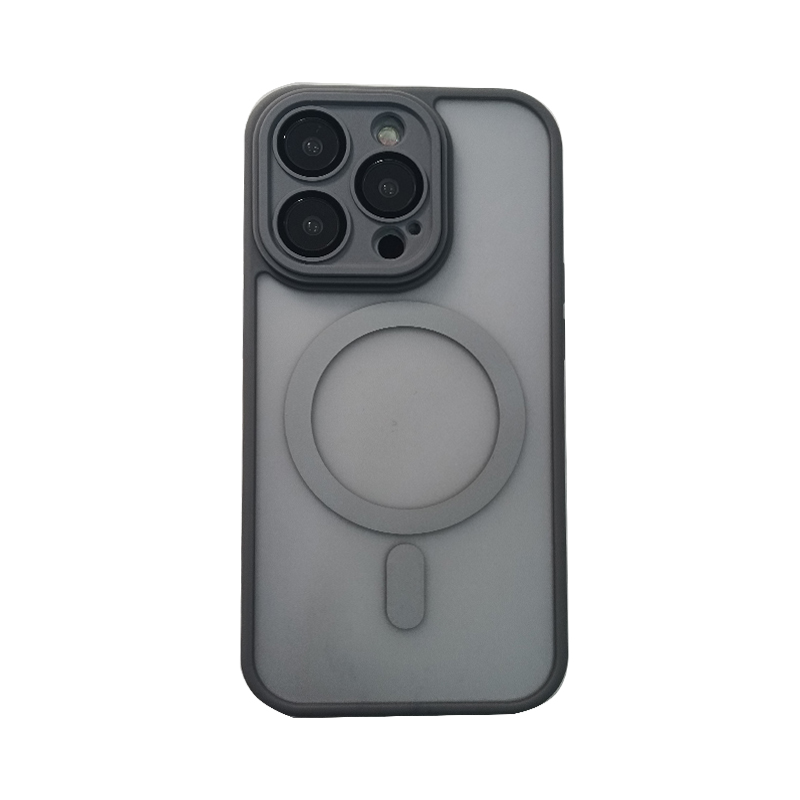 简约磨砂磁吸适用苹果16手机壳透明iphone15promax情侣新款13pro防摔12硅胶14pro纯色高级感11女款13保护套男