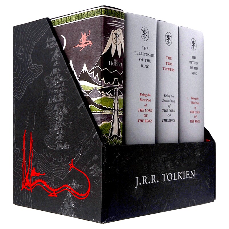 中土世界套装 英文原版书 科幻小说 The Middle-earth Treasury 霍比特人80周年 指环王魔戒 中土世界 英文版原版进口书籍正版