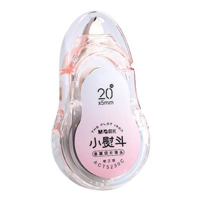 晨光小熨斗修正带金属头不起翘