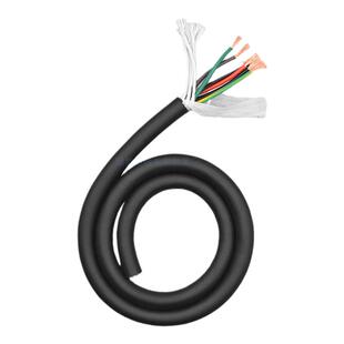 高柔性拖链电缆TRVV2芯3芯4芯5芯6芯0.3/0.5平方耐油耐寒坦克链线