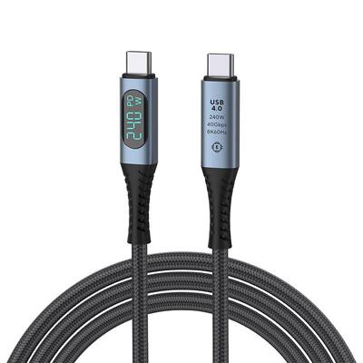 USB4全功能一线通type-c数据线