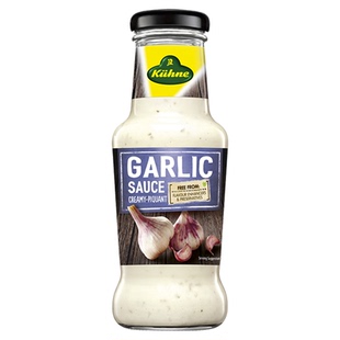 德国原装冠利大蒜味酱 Kuehne Garlic Sauce 腌料 调味 250ML