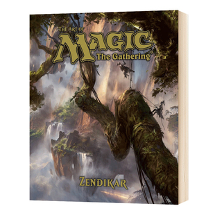 万智牌赞迪卡 艺术画册设定集 The Art of Magic The Gathering Zendikar 英文原版精美图画 大开硬封面 英文版进口原版英语书籍