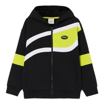 秋季新款李宁童装中大童运动篮球系列套头无帽卫衣YWDR475