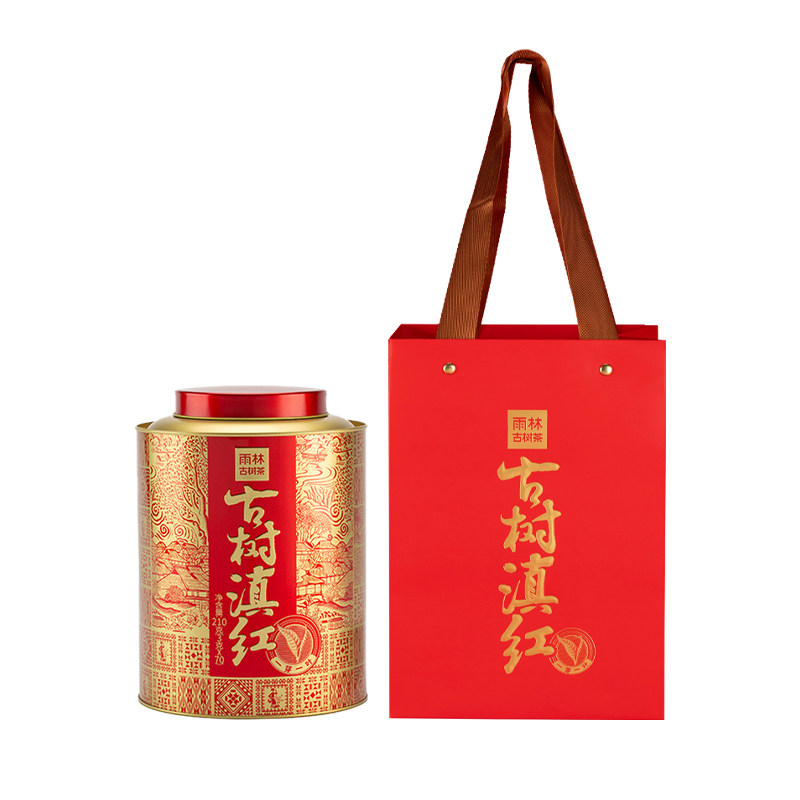 雨林古树茶古树滇红礼盒装210g