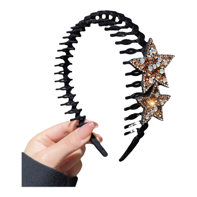 儿童刘海碎发整理神器发箍女复古