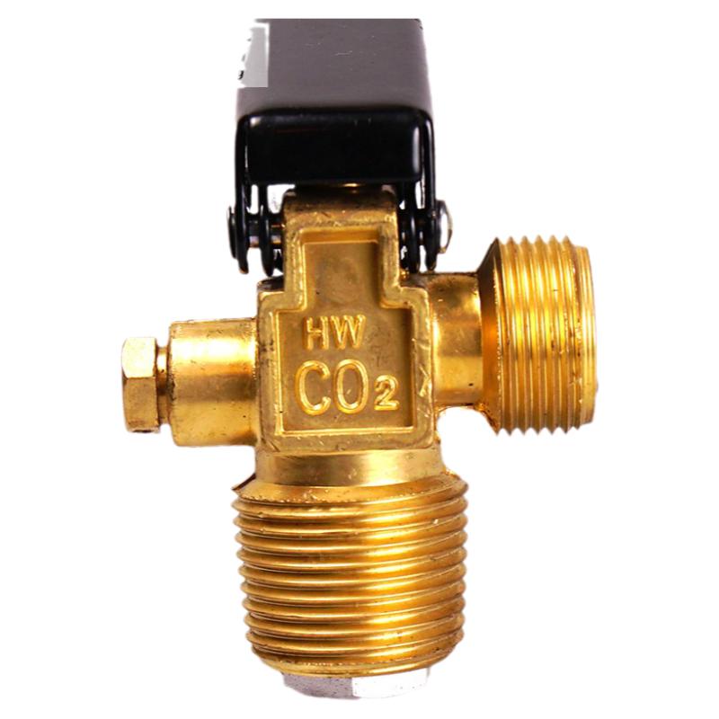 二氧化碳灭火器配件1公斤/2/4/5KG干粉灭火器压把推车式阀门机头