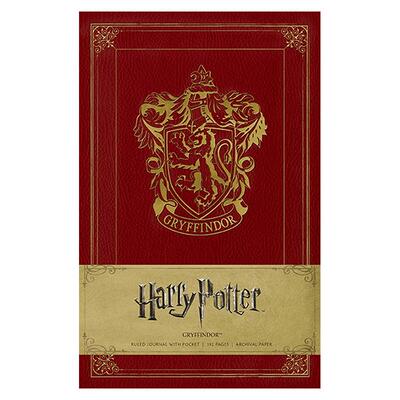 英文原版 哈利波特：格莱芬多狮院笔记本 进口周边 原版 Harry Potter Gryffindor Hardcover Ruled Journal